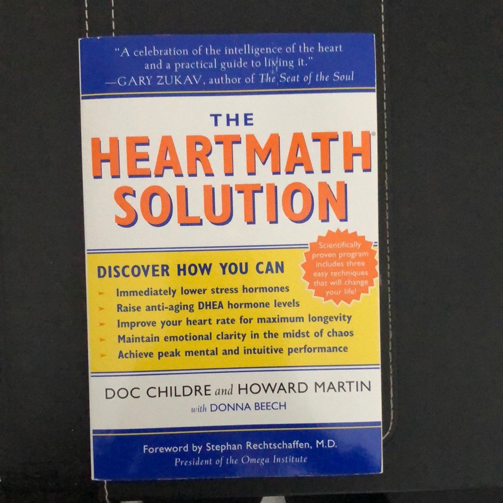 The Heart Math Solution book